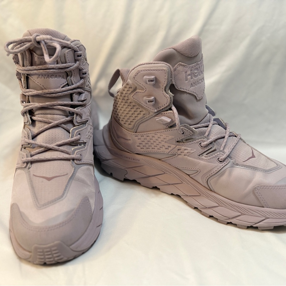 Hoka Anacapa Mid GTX Women's Hiking Shoes - Lilac